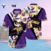 Minnesota Vikings Floral Full Print Unisex V2 Hawaiian Shirt 2