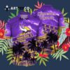 Minnesota Vikings Flower All Over Printed Hawaiian Shirt 3