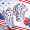 Minnesota Vikings Flower Classic Hawaiian Shirt 4