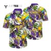 Minnesota Vikings Flower Colorful Hawaiian Shirt 1
