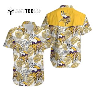 Minnesota Vikings Football Aloha Summer Hawaiian Shirt 1
