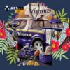 Minnesota Vikings For Cool Fans Hawaiian Shirt 3