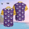 Minnesota Vikings Mickey And Flowers Hawaiian Shirt 2