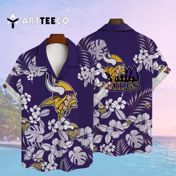 Minnesota Vikings National Football League 2025 Aop V31 Hawaiian Shirt 2