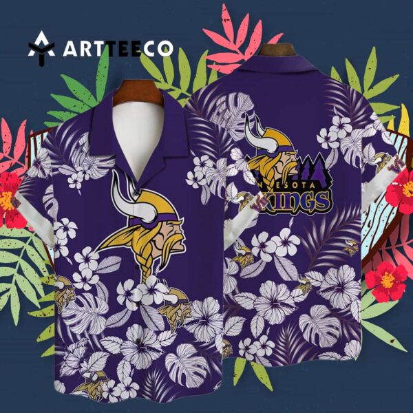 Minnesota Vikings National Football League 2025 Aop V31 Hawaiian Shirt 3