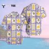 Minnesota Vikings Vintage Flowers Pattern Hawaiian Shirt 2