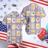 Minnesota Vikings Vintage Flowers Pattern Hawaiian Shirt 4