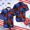 New England Patriots 2 Flower Hawaiian Shirt 4