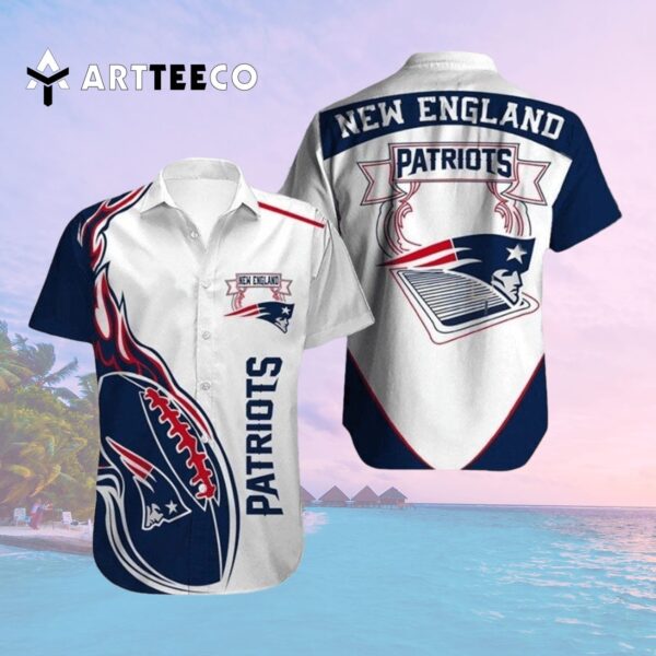 New England Patriots Beach Limited Edition Hawaiian Shirt 2