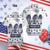 New England Patriots Christmas Gnomes Hawaiian Shirt 4