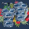 New England Patriots Coconut Trees V2 Hawaiian Shirt 3