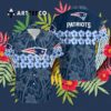 New England Patriots Coconut Trees V3 Hawaiian Shirt 3