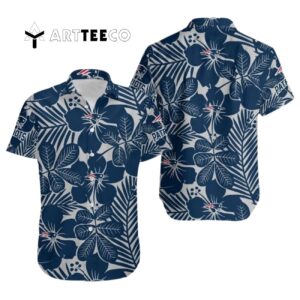 New England Patriots Coconut Trees V4 Hawaiian Shirt 1
