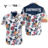 New England Patriots Floral All Over Print Unisex Hawaiian Shirt 1