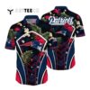 New England Patriots Flower Tropical Floral Hawaiian Shirt 1