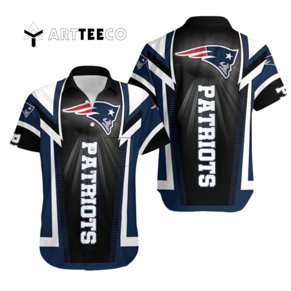 New England Patriots Football Design Hawaiian Shirt 1