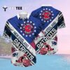 New England Patriots Football Helmet Hawaiian Shirt 2