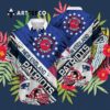 New England Patriots Football Helmet Hawaiian Shirt 3