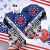 New England Patriots Football Helmet Hawaiian Shirt 4