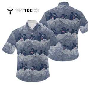 New England Patriots Holiday Pattern Logo Hawaiian Shirt 1