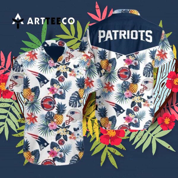 New England Patriots Limited Edition V1 Hawaiian Shirt 3