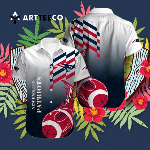 New England Patriots Limited Edition V2 Hawaiian Shirt 3