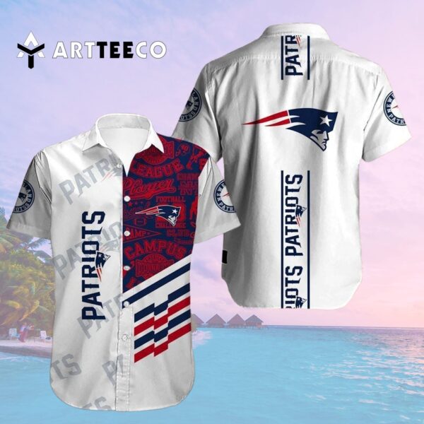 New England Patriots Limited Edition V4 Hawaiian Shirt 2