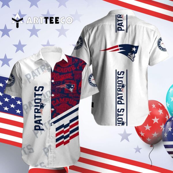 New England Patriots Limited Edition V4 Hawaiian Shirt 4