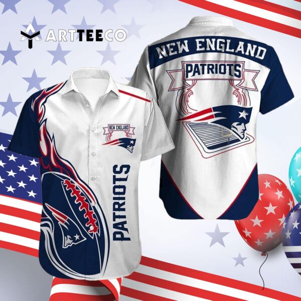 New England Patriots Limited Edition V5 Hawaiian Shirt 4