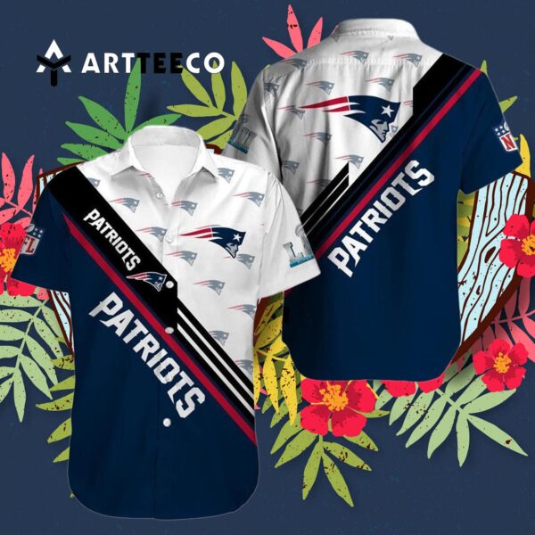 New England Patriots Limited Edition V6 Hawaiian Shirt 3