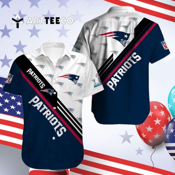 New England Patriots Limited Edition V6 Hawaiian Shirt 4