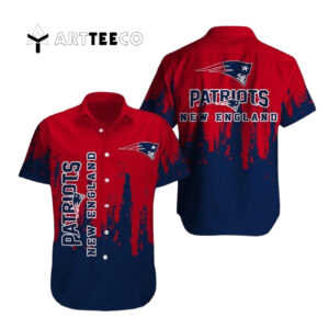 New England Patriots Main Color Hawaiian Shirt 1
