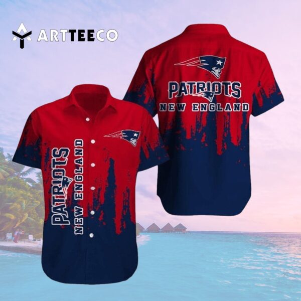 New England Patriots Main Color Hawaiian Shirt 2