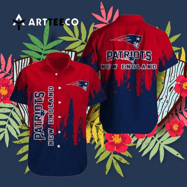 New England Patriots Main Color Hawaiian Shirt 3