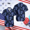 New England Patriots Mystery Skull And Flower Funny Hawaiian Shirt 4