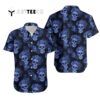 New England Patriots Mystery Skull And Flower Hawaiian Shirt 1