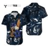 New England Patriots Skull And Hibiscus Flower Hawaiian Shirt 1