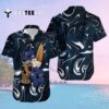 New England Patriots Skull And Hibiscus Flower Hawaiian Shirt 2