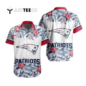 New England Patriots Special Floral Tropical Team Hawaiian Shirt 1