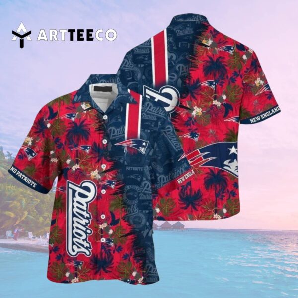 New England Patriots Summer Hawaiian Shirt 2