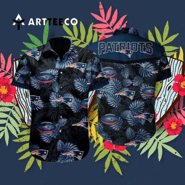 New England Patriots Summer Magic Art Hawaiian Shirt 3