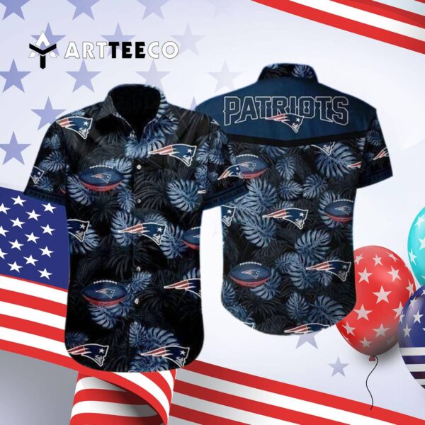 New England Patriots Summer Magic Art Hawaiian Shirt 4
