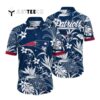 New England Patriots Surfing Aloha Hawaiian Shirt 1