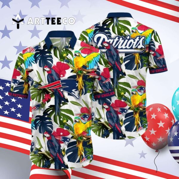 New England Patriots Trending Hawaiian Shirt 4