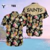 New Orleans Saints Aloha Pattern Colorful Hawaiian Shirt 2