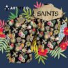 New Orleans Saints Aloha Pattern Colorful Hawaiian Shirt 3