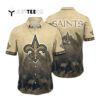 New Orleans Saints Flower Summer Hawaiian Shirt 1