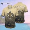 New Orleans Saints Flower Summer Hawaiian Shirt 2