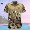 New Orleans Saints Groot Relaxing Hawaiian Shirt 2