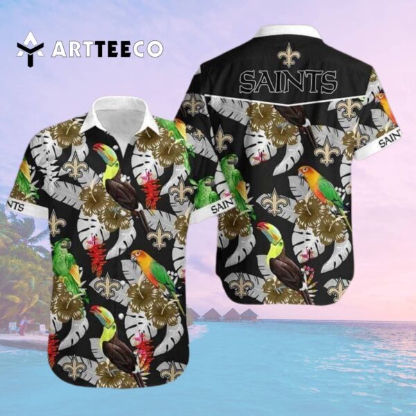 New Orleans Saints Limited Edition Gift For Fan Hawaiian Shirt 2